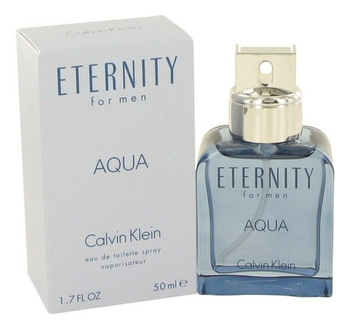 Perfume Calvin Klein Eternity Aqua para hombre, 50 ml Edt