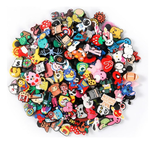 50unidades Charms Decorativos Compatible Con Crocs