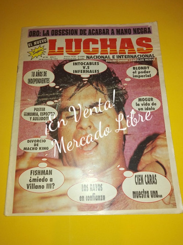 Lucha Libre Revista Súper Luchas #99 Cien Caras Sinpóster