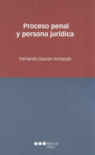 Libro Proceso Penal Y Persona Juridica