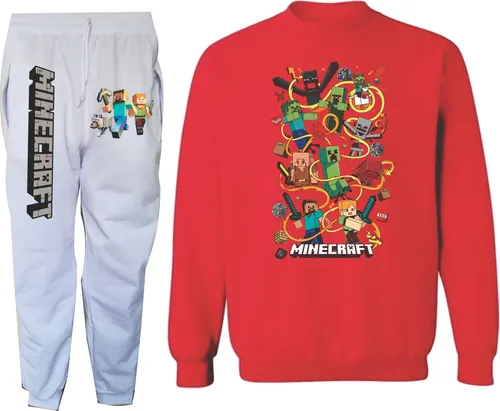 Conjuntos Sudadera+buzo Cr Minecraft Games