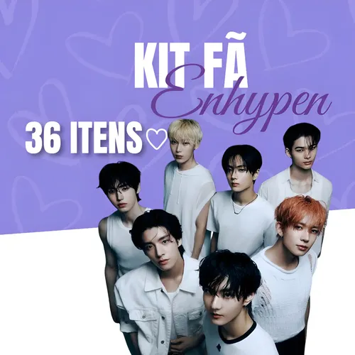 Kit Fã Enhypen - 36 Itens Exclusivos | MercadoLivre