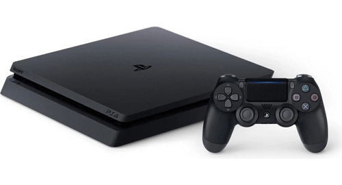 Sony Playstation 4 Slim 500gb Standard  Color Negro Azabache (Reacondicionado)