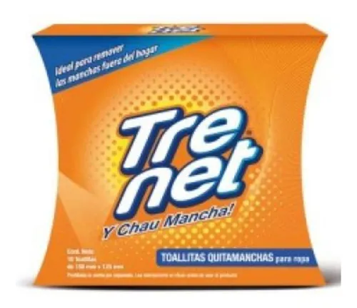 10 Toallitas Quitamanchas Para Ropa Trenet - Lo De Muriel
