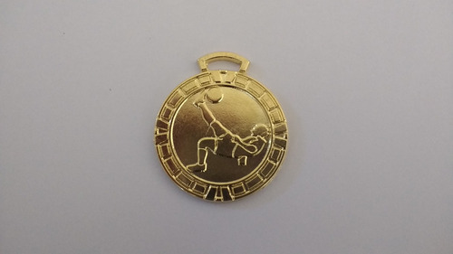 Imagen 3 de 9 de 100 Medallas Deportiva 3,5cm Fútbol Futbol