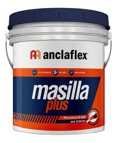 Masilla Placas De Yeso Durlock 28 Kg Anclaflex Mm