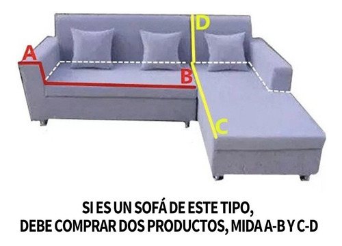 Protector Funda Elastica For Sofa Cama Sillon Cover 3 Plaza