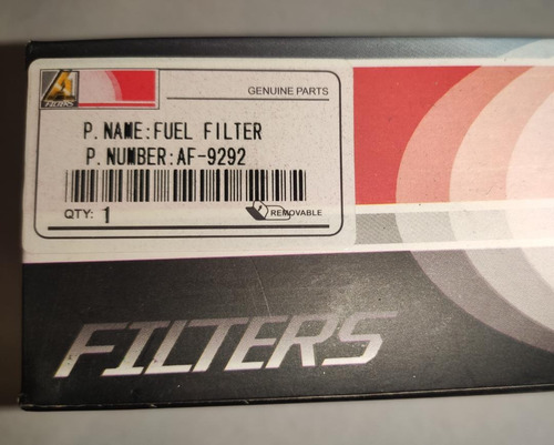 Filtro Gas Fiesta Power/ecosport 1.6 (plastico Largo)       