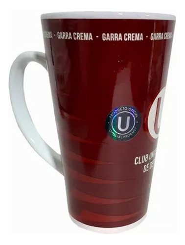 Taza Club Universitario De Deportes De 360ml En Caja.