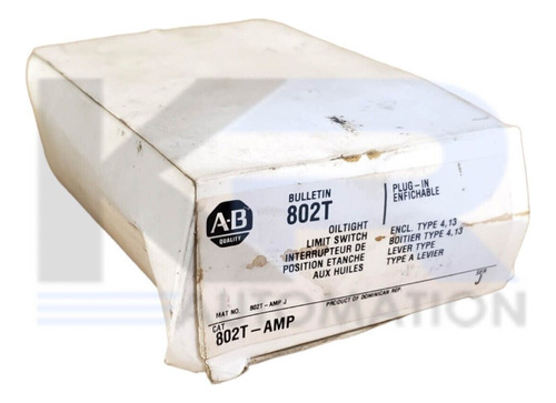 New Allen Bradley 802t-amp /j Bulletin 802t Oiltight Lim Ssn