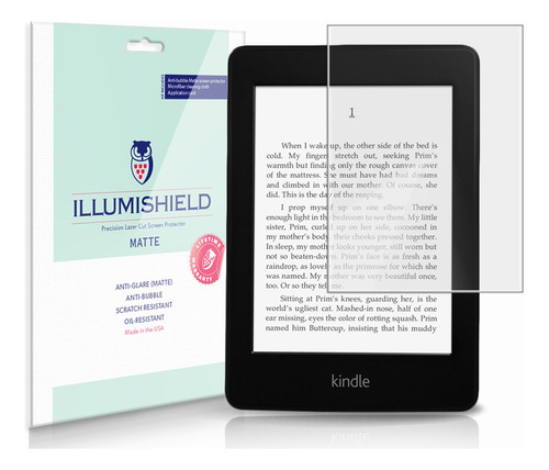 Illumishield  Kindle Paperwhite 6  Wifi 3 G Anti-glare Mate