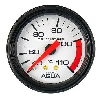 Reloj Temperatura Agua Capilar 4mts Ø 52 Mm Línea Classic 