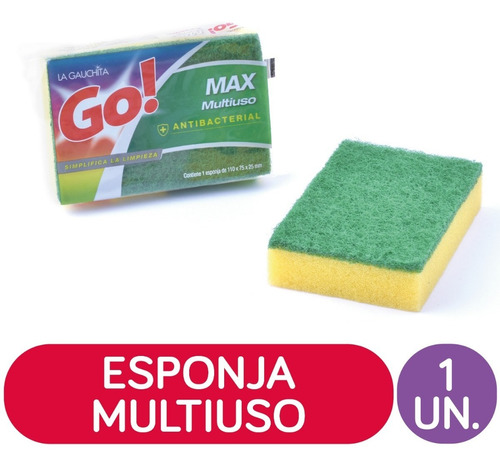 Esponja Go! Max Multiuso La Gauchita