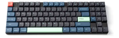 Set Keycaps Pbt Ansi Ingles Hacker Keychron Low Profile
