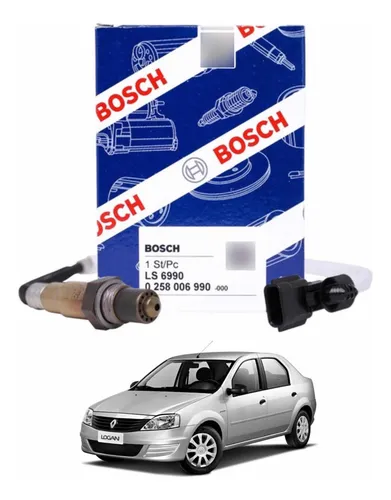 comprar Sonda Lambda Pré Bosch Renault Logan 1.0 \u002F 1.6 2007 A 2016