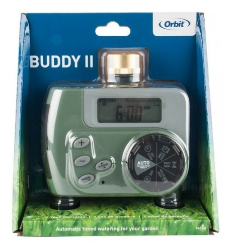 Programador De Riego Automatico 2 Zonas Orbit