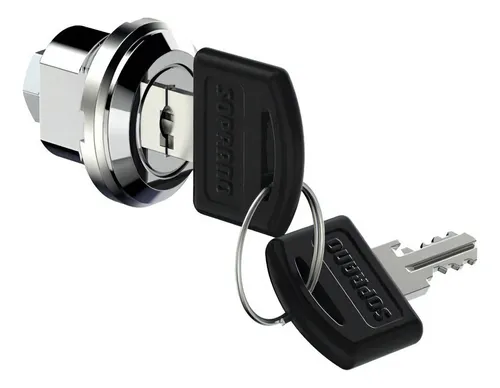 comprar Fecho Lingueta Para Painel Elétrico C Chave Nr10 Soprano Cor Prata