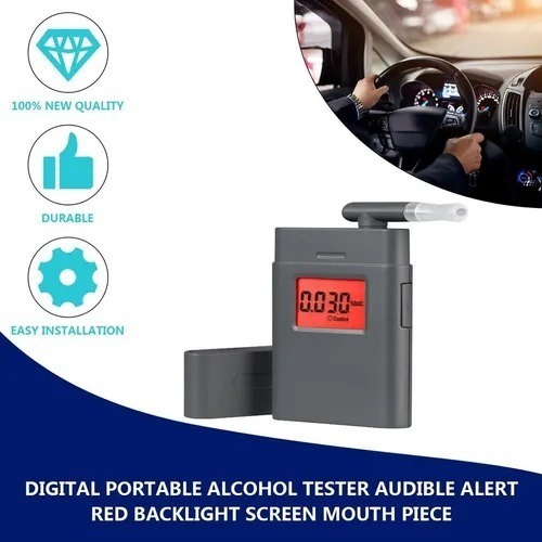 Imagen 3 de 4 de Tester Digital De Alcohol , Alcoholimetro Tester Digital