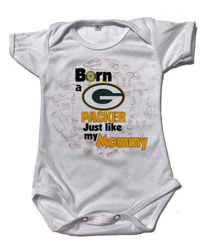 Pañalero Bebé Empacadores De Green Bay Like My Daddy O Mommy