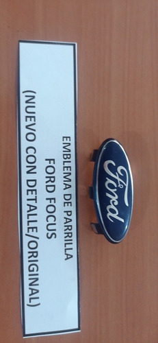 Emblemas De Parrilla Delantera Ford Focus Nuevo Original