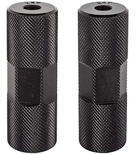 Black Ops Knurled Pro Estriberas De Bmx