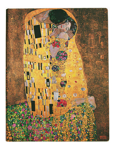Libreta Klimts 100th Anniversary  The Kiss Ultra Tapa Dura