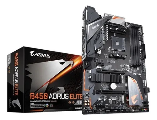 comprar Placa-mãe Do Computador  Gigabyte  Aorus Elite  B450    -