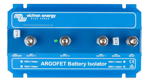 Argo Fet Aislador De Batería, 200a, 3 Batt.