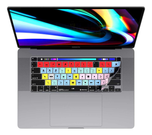 Protector Teclado Teclas Final Cut Pro X Para Macbook Pro...