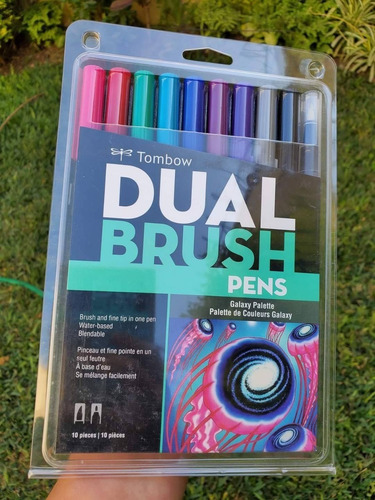 Plumones Tombow Colores Set De 10 Lettering Nuevo Estuche