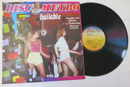 Vinyl Vinilo Lp Acetato Discometro Bailable Vol 3 Salsa