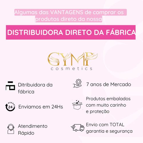 Btox Capilar Gymp Cosméticos 1lt Btx + Shampoo Anti Resíduos