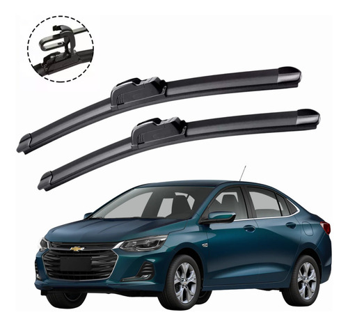 2 Plumas Limpiaparabrisas Reluvsa Chevrolet Onix 2023