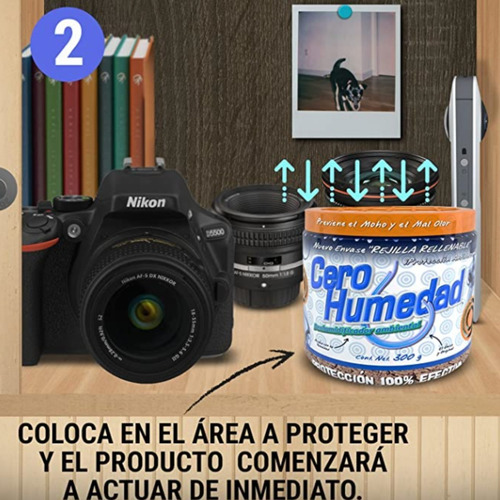 Imagen 3 de 5 de 3 Deshumidificador Bote De 300g Con Aroma Absorbe Humedad