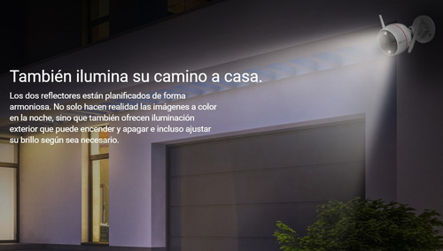 Imagen 5 de 9 de Camara Ip Ezviz C3w Pro 4mp Wifi Audio Color Sirena Luz