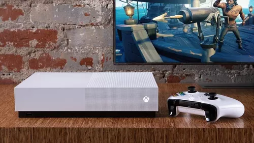 Microsoft Xbox One S 1TB All-Digital Edition: Minecraft/Sea of  Thieves/Fortnite Battle Royale cor branco