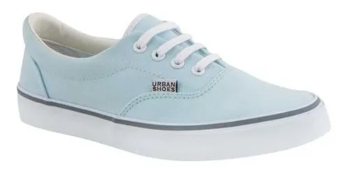 Tenis Urban Shoes Urbanos Azul Mujer Lovelyla