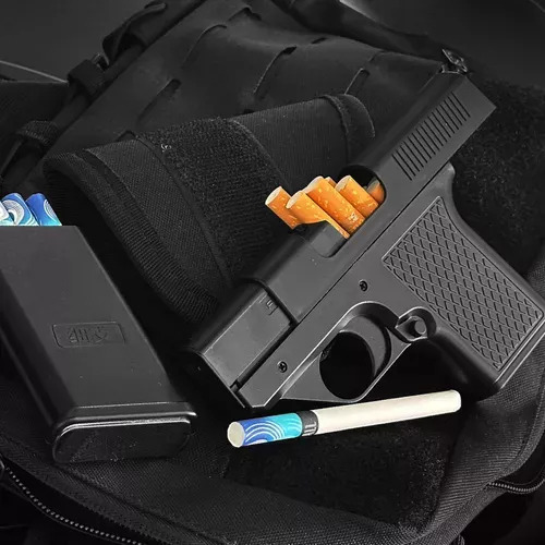 Encendedor De Antorcha Recargable Con Estuche P/ Cigarrillos