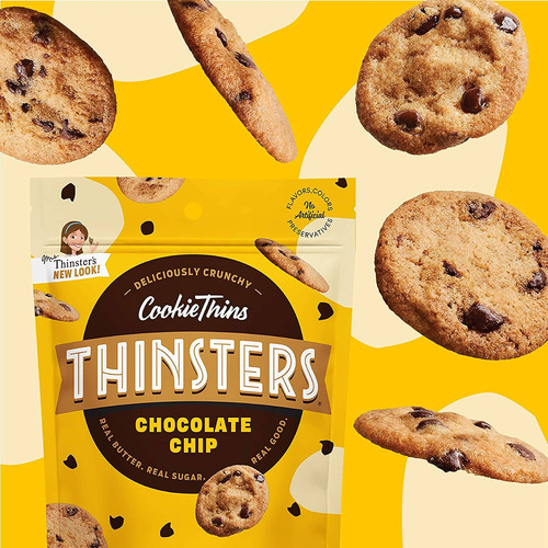 Thinsters Galleta Con Trozos De Chocolate Enrarece, De 4 Onz