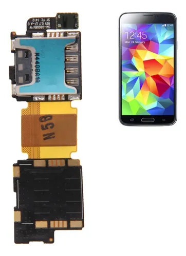 Cable Flexible Con Enchufe De Tarjeta Sim Para Galaxy S5 g90