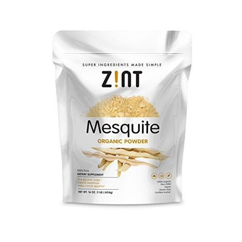 Zint Mesquite Polvo: Orgánica, Non-gmo Edulcorante Y Sustitu