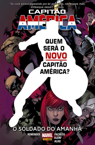 Capitão América: O Soldado do Amanhã: va Marvel Deluxe, de Remender, Rick. Editorial Panini Brasil LTDA, capa dura em português, 2022