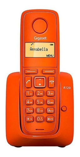 Teléfono Gigaset A120 inalámbrico - color naranja