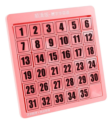 Fs Quebra-cabeça De Lógica, Quebra-cabeça Rosa 35 Cubos