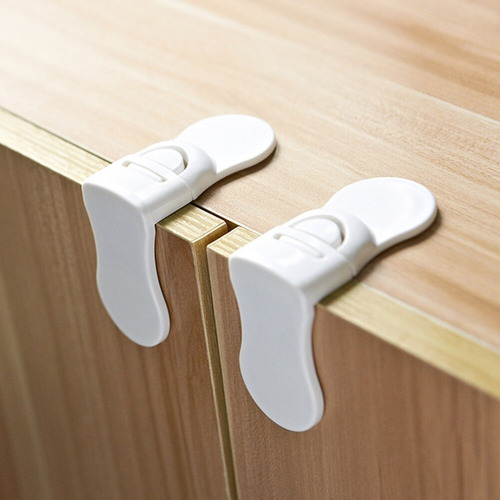 Imagen 6 de 9 de Pack 5 Seguros Multiuso Niños Puertas Cajones Muebles