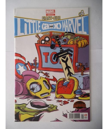 Little Avengers Vs X-men Marvel 04 Edition Televisa