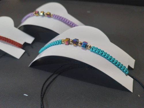 Pulseras Para Mujer Tejidas Con Cristales