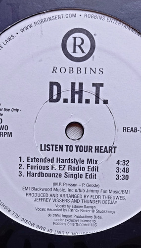 Vinil D.h.t. Listen To Your Heart
