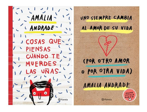 Pack Amalia Andrade - Cambia Al Amor + Cosas Que Piensas