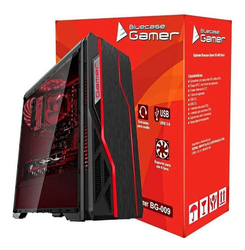 Imagem 5 de 6 de Pc Intel Gamer Cpu I5 10400f 8gb M.2 240gb Gtx 1050 Ti